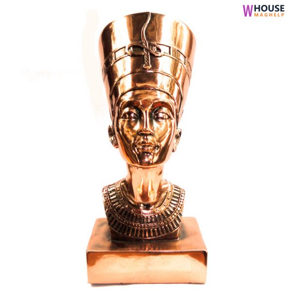 Head of Nefertiti under copper