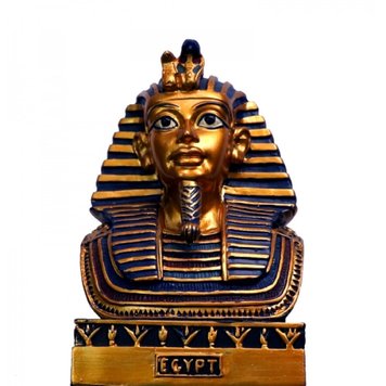 Bust of Pharaoh Polystone