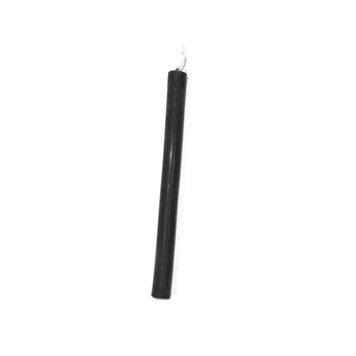 Black magic wax candle