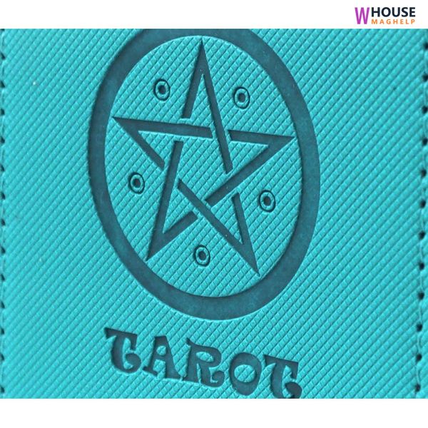 Tarot card box Turquoise