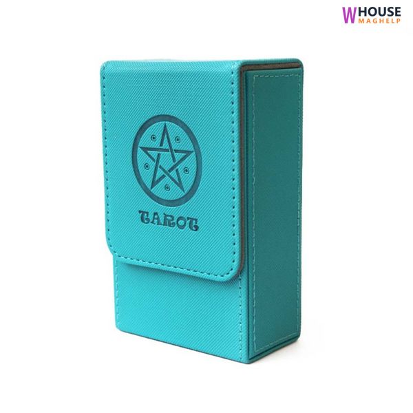 Tarot card box Turquoise