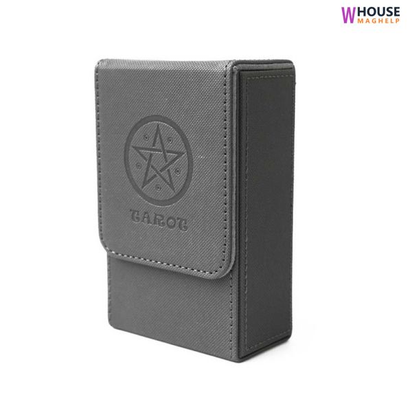 Tarot card box grey