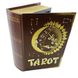 Tarot box ‘Tarot’ (19,5x14x6 cm), for storage of tarot cards brown