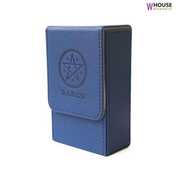 Tarot card box Blue