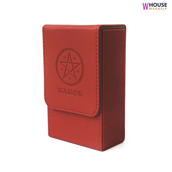 Tarot card box Red