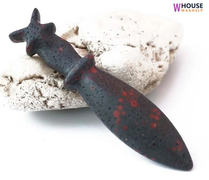 Dragon Blood Jasper Magic Knife