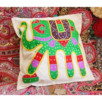 Indian pillowcase White