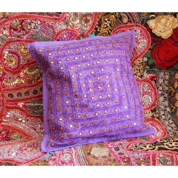 Indian pillowcase Lilac