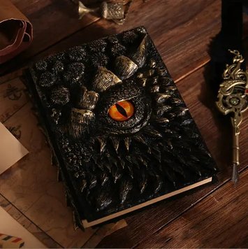 Black Dragon Magic Notebook