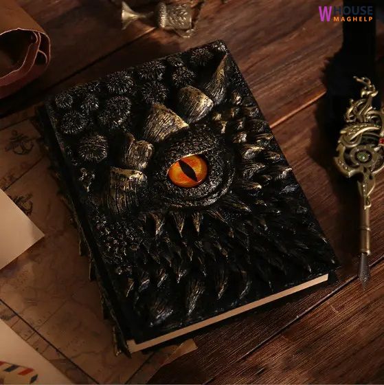 Black Dragon Magic Notebook