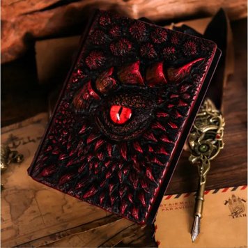 Red Dragon Magic Notebook