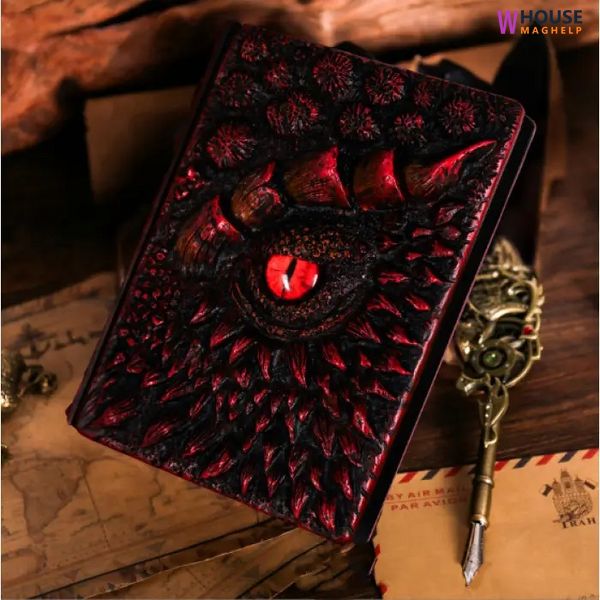 Red Dragon Magic Notebook