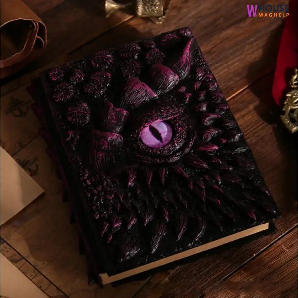 Purple Dragon Magic Notepad