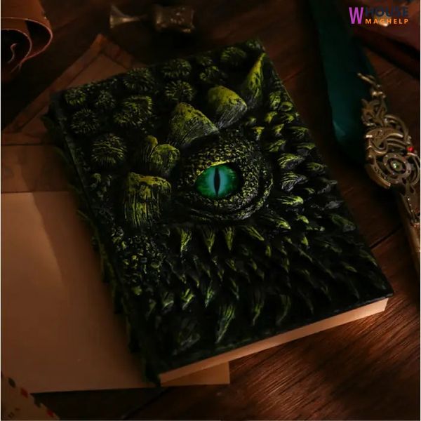 Green Dragon Magic Notebook