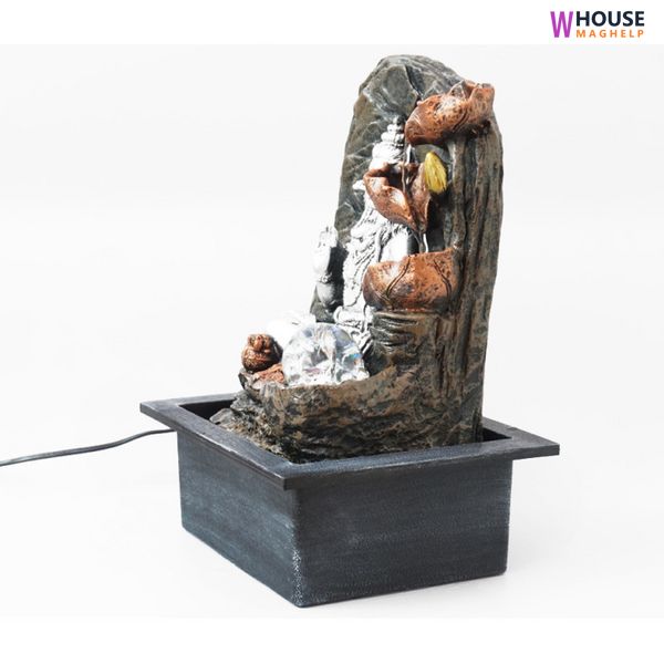 Table waterfall made of polyresin Art.17825B